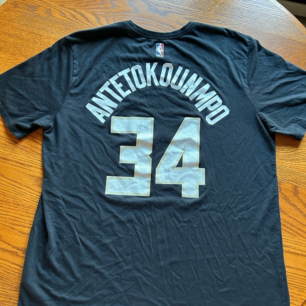 NBA Nike Giannis #34 Dri Fit Jersey T-Shirt